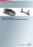 SSP 960143 - The 2015 Audi A3 Running Gear and Suspension System 
